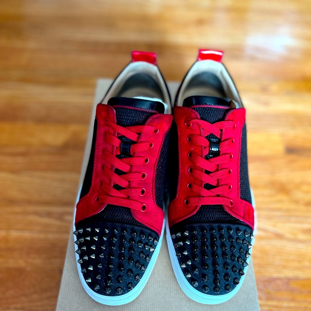 Christian Louboutin Louis junior orlato flat calf